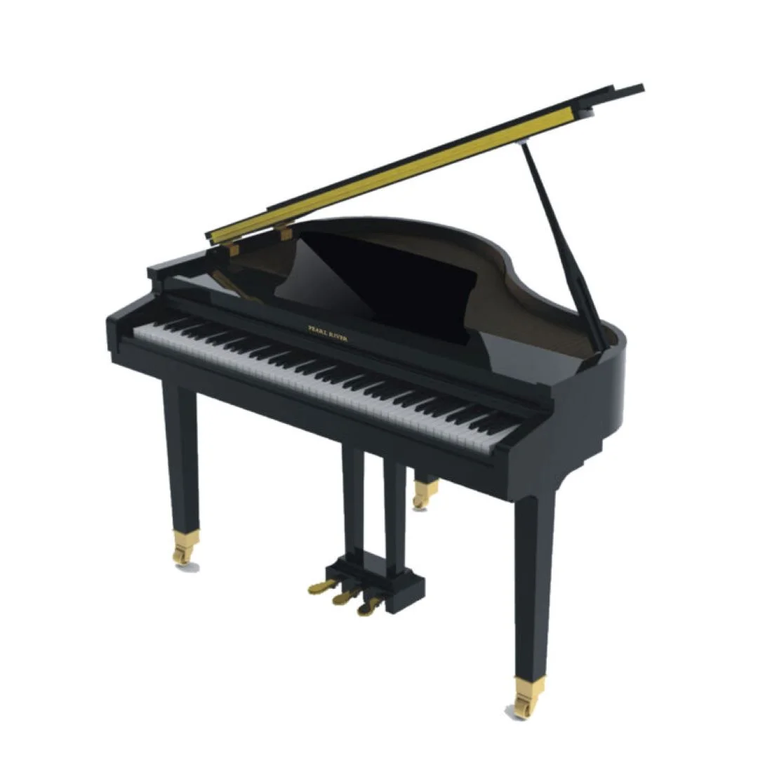 Цифровой рояль Pearl River GP-1100 BK